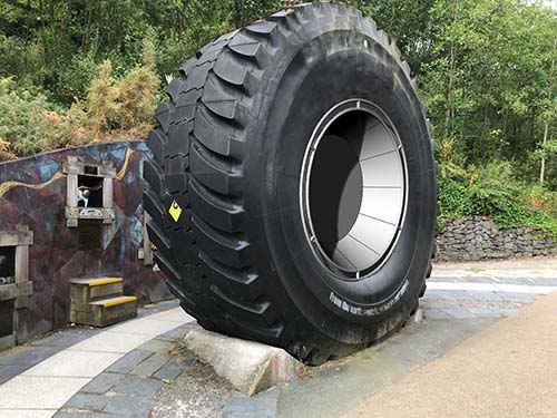 Eden Project Mining Tyre