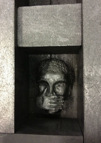 Graphite mould used by Peter Heywood to make 