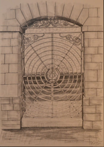 Peter Heywood's competition entry for Devonport Column Gates