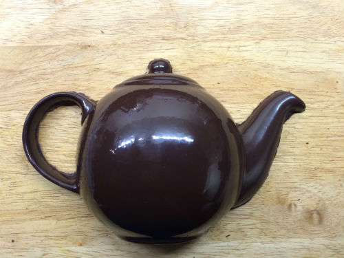 Chocolate teapot