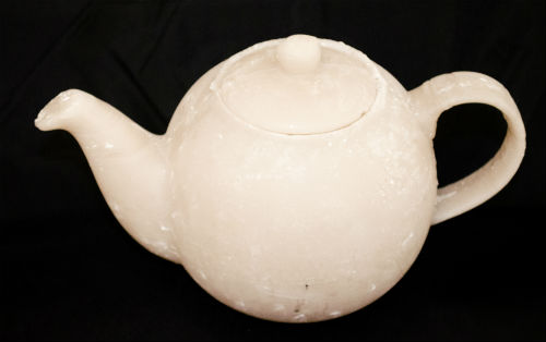 Wax tea pot