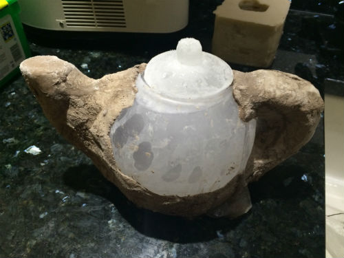 Mould for ice teapot